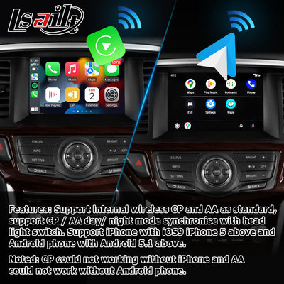 Nissan Pathfinder R52 Android 멀티미디어 화면 업그레이드 IT06 06It 시스템 carplay