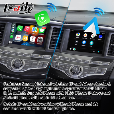 Infiniti QX60 JX35 2013-2016 IT06용 HD 멀티 핑거 터치 스크린 carplay android 자동 업그레이드