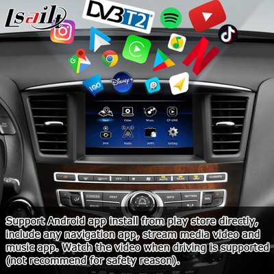 Infiniti QX60 JX35 2013-2016 IT06용 HD 멀티 핑거 터치 스크린 carplay android 자동 업그레이드