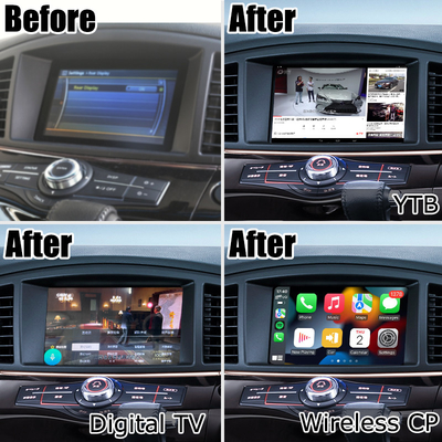 Nissan Elgrand E52 HD muti 손가락 터치 HD 화면 업그레이드 무선 carplay android auto