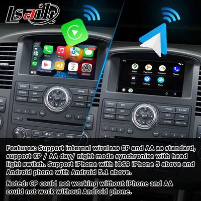 Nissan Pathfinder R51 carplay android auto용 HD 멀티 핑거 터치 스크린 업그레이드