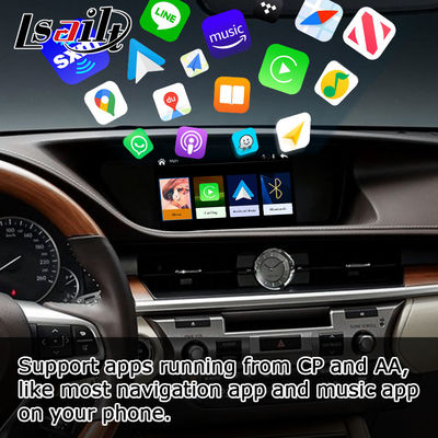 Lexus ES ES350 ES250 ES300h 무선 carplay 안드로이드 자동 스크린 미러링 박스 모듈 Lsailt