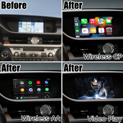 Lexus ES ES350 ES250 ES300h 무선 carplay 안드로이드 자동 스크린 미러링 박스 모듈 Lsailt