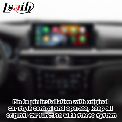 Lexus LX570 LX450d 무선 carplay 안드로이드 자동 멀티미디어 인터페이스 스크린 미러링 Lsailt