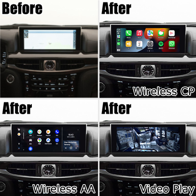 Lexus LX570 LX450d 무선 carplay 안드로이드 자동 멀티미디어 인터페이스 스크린 미러링 Lsailt