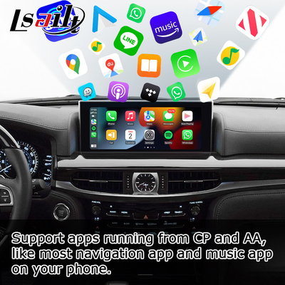 Lexus LX570 LX450d 무선 carplay 안드로이드 자동 멀티미디어 인터페이스 스크린 미러링 Lsailt
