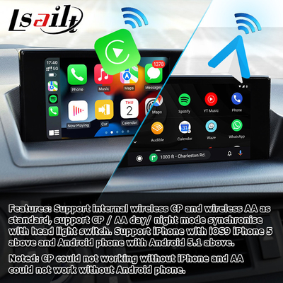 Lexus CT200h CT 무선 carplay 안드로이드 자동 인터페이스 화면 미러링 프로젝션