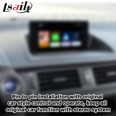 Lexus CT200h CT 무선 carplay 안드로이드 자동 인터페이스 화면 미러링 프로젝션