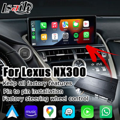 Lexus NX300 NX300h 2018 2021 무선 carplay 안드로이드 자동 인터페이스 박스