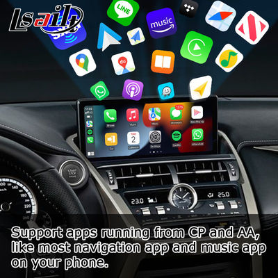 Lexus NX300 NX300h 2018 2021 무선 carplay 안드로이드 자동 인터페이스 박스