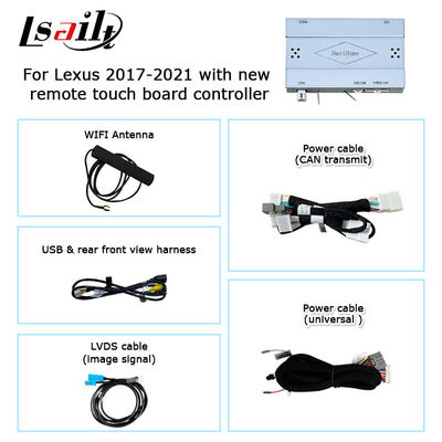 Lexus NX300 NX300h 2018 2021 무선 carplay 안드로이드 자동 인터페이스 박스