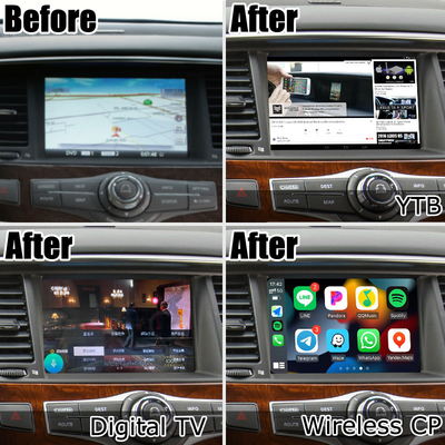 인피니티 QX80 QX56 Z62 carplay 안드로이드 자동 멀티 핑거 HD 터치 스크린 업그레이드 IT08
