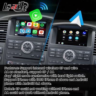 Nissan Pathfinder IT08 R51 HD 화면 업그레이드 무선 carplay 안드로이드 자동 탐색 상자