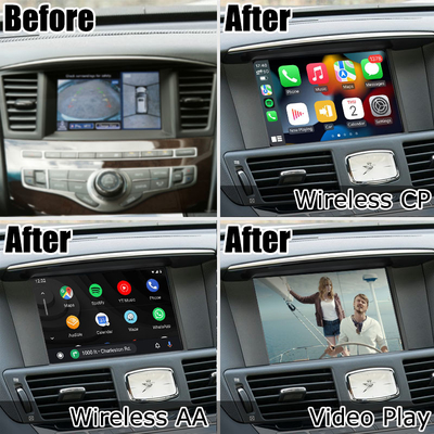 인피니티 QX60 OEM 방식 무선 전신 카플레이 안드로이드 오토 업그레이드