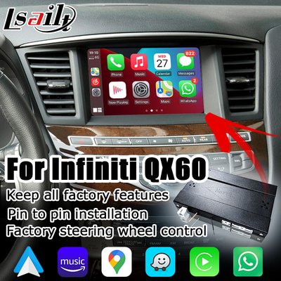 인피니티 QX60 OEM 방식 무선 전신 카플레이 안드로이드 오토 업그레이드