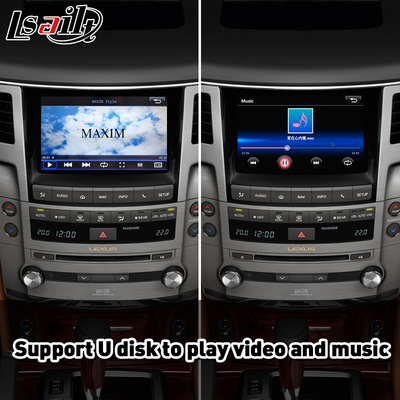 Lsailt 무선 안드로이드 자동 카플레이 인터페이스 2012-2015 렉서스 LX 570 LX570