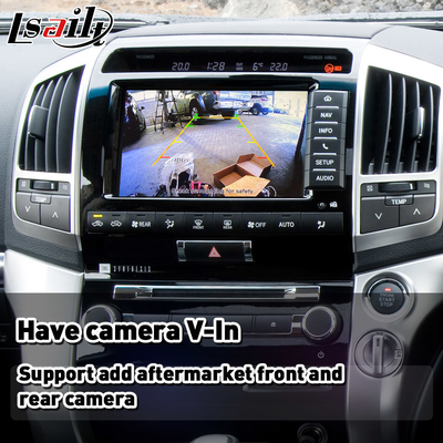 땅 크루저 200 V8 LC200 2012-2015를 위한 토요타 무선 전신 카플레이 안드로이드 오토 인터페이스