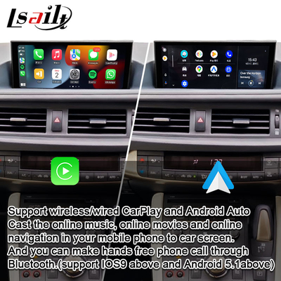 Lexus NX ES UX용 무선 Apple CarPlay IS CT ​​RX GS LS LX LC RC 2014-2021 CarPlay 인터페이스