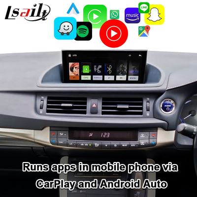 Lexus NX ES UX용 무선 Apple CarPlay IS CT ​​RX GS LS LX LC RC 2014-2021 CarPlay 인터페이스