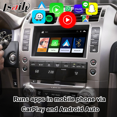 무선 안드로이드 오토로 렉서스 GX460 2014-2021 LX570 RX NX를 위한 카플레이 인터페이스를 플러깅하고 하세요