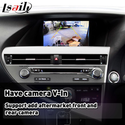 렉서스 RX 270 350 450h Ｆ 스포츠 AL10 2012-2015를 위한 라이사이트 무선 전신 카플레이 안드로이드 오토 인터페이스