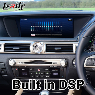 렉서스 GS300h GS200t GS350 GS450h GSF GS L10 2016-2020용 안드로이드 자동차 멀티미디어 인터페이스
