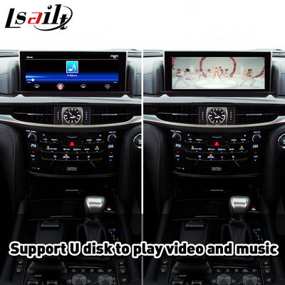Lexus LX 450d 570 570s VDJ200 J200 2016-2021용 무선 CP AA 안드로이드 자동 카플레이 인터페이스
