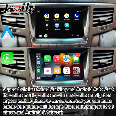 렉서스 LX570 2013-2015 LX460d GX460 GX400 내비게이션 안드로이드 오토 박스