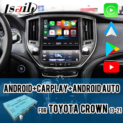 Lsailt CarPlay 토요타 크라운 안드로이드 멀티미디어 비디오 인터페이스, 유튜브, 넷플릭스