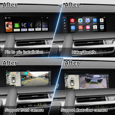 무선 카플레이 인터페이스 렉서스 LX570 LX460d 2016-2021 안드로이드 자동 비디오 인터페이스에 대한 통합 OEM 화면