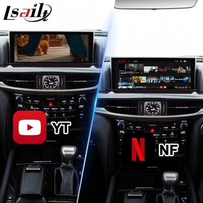 Lsailt 안드로이드 카플레이 비디오 인터페이스 렉서스 LX 450d 570 570s VDJ200 J200 2016-2021