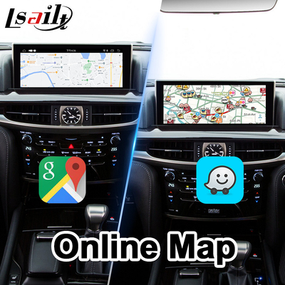 Lsailt 안드로이드 카플레이 비디오 인터페이스 렉서스 LX 450d 570 570s VDJ200 J200 2016-2021