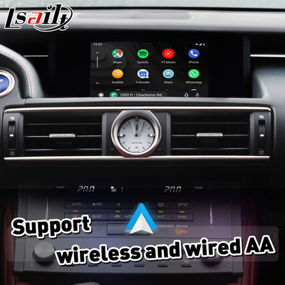 렉서스 RCF RC300 RC200t RC300h RC350 RC Knob 제어용 CP AA 무선 카플레이 인터페이스 2014-2018