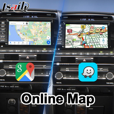 Lsailt 안드로이드 멀티미디어 비디오 인터페이스 for Toyota Land Cruiser LC200 V8 LC 200 2012-2015