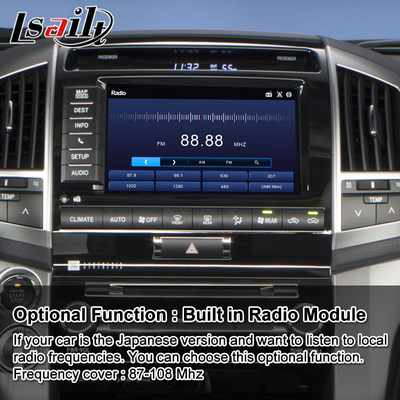 Lsailt 안드로이드 멀티미디어 비디오 인터페이스 for Toyota Land Cruiser LC200 V8 LC 200 2012-2015