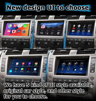 렉서스 GX460 안드로이드 13 멀티미디어 카플레이 안드로이드 자동 비디오 인터페이스