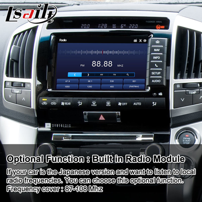 LSAILT 안드로이드 멀티미디어 비디오 인터페이스 2012-2015 토요타 랜드 크루저 LC 200 V8 LC200