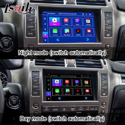8+128GB 안드로이드 11 렉서스 비디오 인터페이스 GX460 2014-2021 무선 카플레이, 안드로이드 오토 포함