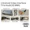 Audi Q7 멀티미디어 비디오 인터페이스용 Android 자동차 탐색 상자