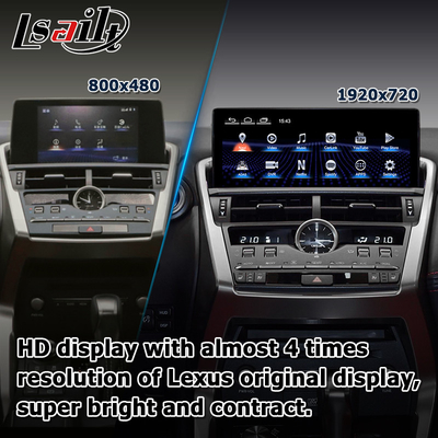 NX300 NX300h 렉서스 안드로이드 큰 화면 10.25 인치 안드로이드 카플레이 업그레이드