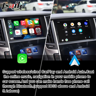 인피니티 Q50 Q60 2014-2020 카플레이 인터페이스, 안드로이드 네비게이션 박스