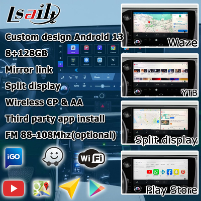 렉서스 NX NX200 NX350h NX250 안드로이드 11 멀티미디어 비디오 인터페이스