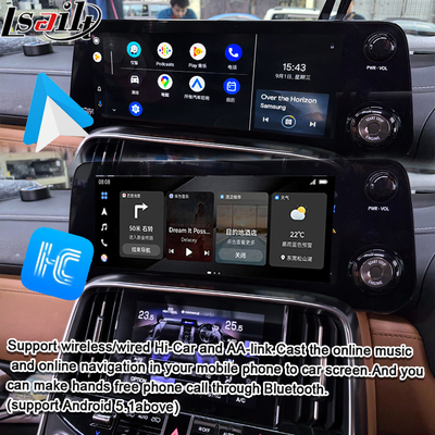 렉서스 LX600 LX500d RX ES NX 2021- 유튜브, 넷플릭스, 무선 카플레이 지원