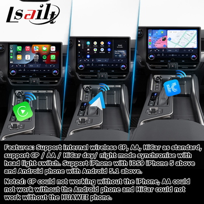 렉서스 GX550 GX550h 퀄컴 6125 8+128GB 기반 안드로이드 13 비디오 인터페이스