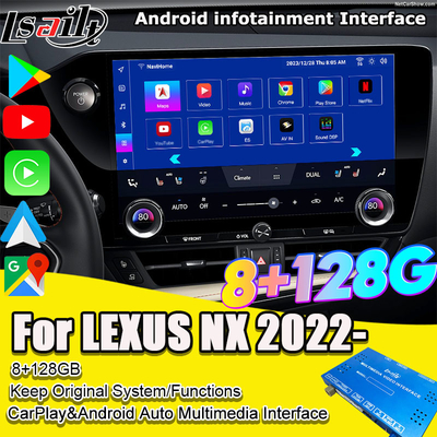 렉서스 NX260 NX350H LX RX ES 인포테인먼트 인터페이스 유튜브, 넷플릭스 포함