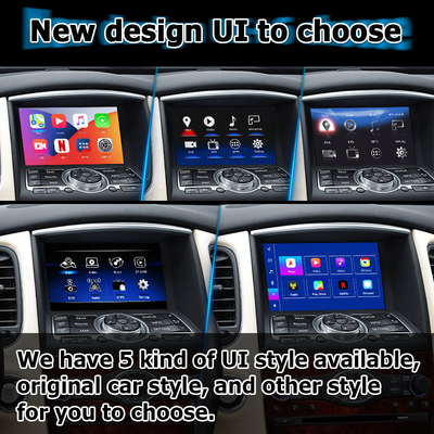 인피니티 QX50 / EX EX35 EX37 자동차 안드로이드 13 시스템 인터페이스 박스 카플레이 안드로이드 자동 디스플레이 Lsailt