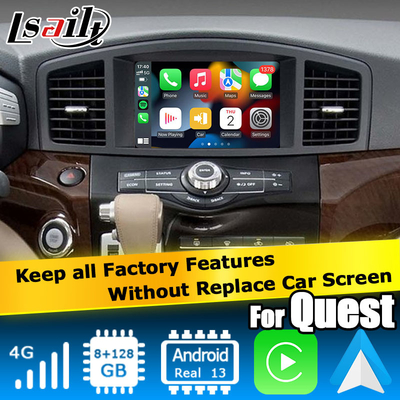 안드로이드 13 시스템 무선 카플레이 인터페이스 Nissan Quest RE52 Elgrand E52 2011-2020