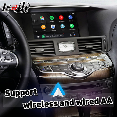 Lsailt 무선 Carplay 안드로이드 자동 인터페이스 2013-2019년 Infiniti Q70