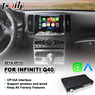 Lsailt OEM 통합 안드로이드 오토 비디오 인터페이스 인피니티 Q40 2014-2015