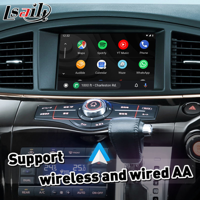 안드로이드 오토 무선 카플레이 비디오 인터페이스 Nissan Elgrand E52 2010-2022 IT08 08IT